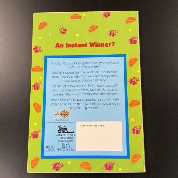 Full House Michelle #4: Lucky, Lucky Day by Laura O’Neil - Paperback Novel - Picture 2 of 5